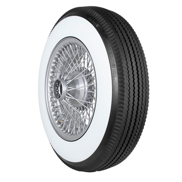 670R15 3.25" WHITEWALL  KONTIO WHITEPAW VINTAGE