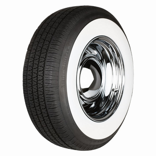 205/75R14  - Kontio WhitePaw Classic Whitewall Tire