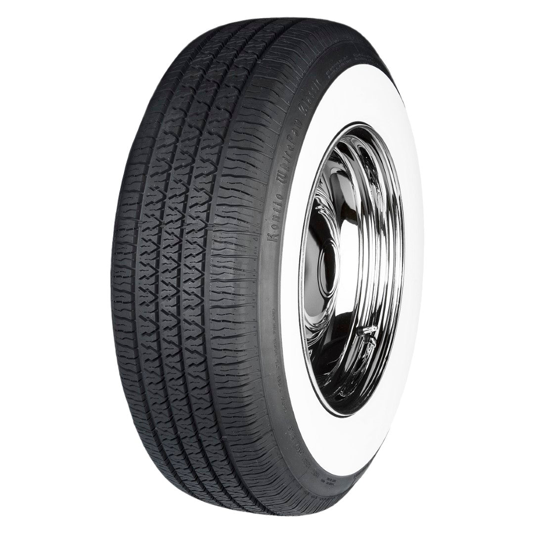 215/75R15 - Kontio WhitePaw Classic Whitewall Tire – Canada Whitewall ...