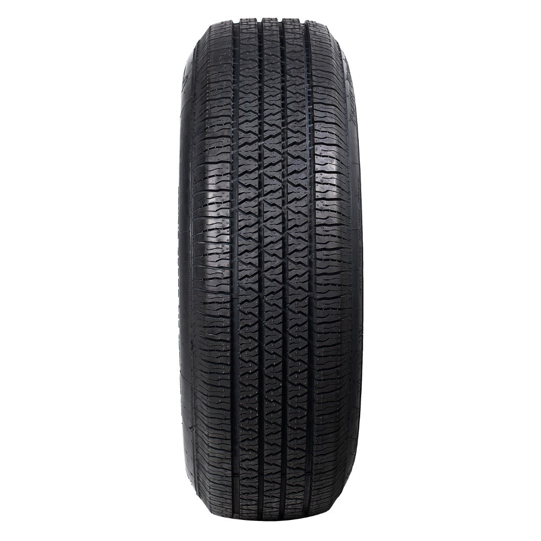 Set Of 4 Kontio WhitePaw Classic WW Tires – 225/75R15 102R With 3" White Wall